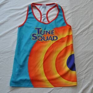 Tune Squad Light Blue Women's Tank Top Jersey Small